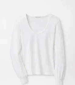 Online Peter Millar Kate Long-Sleeve Scoop Neck Henley Dark Navy