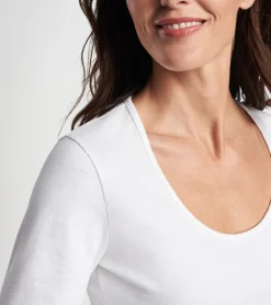 Online Peter Millar Kate Long-Sleeve Scoop Neck Henley Dark Navy