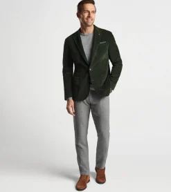Best Peter Millar Kent Corduroy Soft Jacket Dark Olive