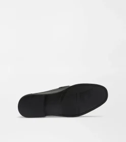 Fashion Peter Millar Leather Bit Loafer Black