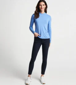 Fashion Peter Millar Lightweight Hooded Long-Sleeve Sun Shirt Bonnet