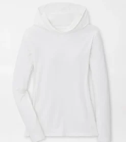 Hot Peter Millar Lightweight Hooded Sun Shirt White