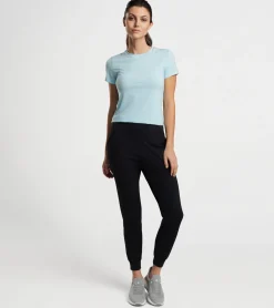 Clearance Peter Millar Lunar Performance Tee Cirrus Blue