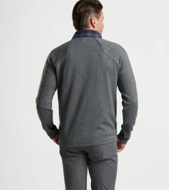 Discount Peter Millar Merge Elite Flannel Hybrid Jacket Navy