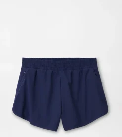 Hot Peter Millar Meridian Performance Running Short Navy