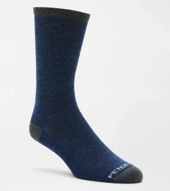 Best Peter Millar Merino Crew Sock Black