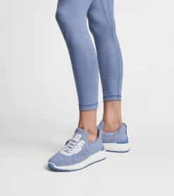 Fashion Peter Millar Nova Performance Embossed 7/8 Legging BLUE HERON