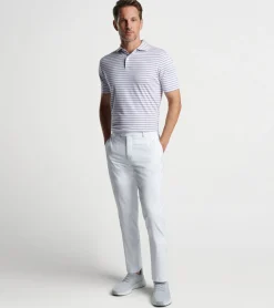 Outlet Peter Millar Octave Performance Jersey Polo Misty Rose