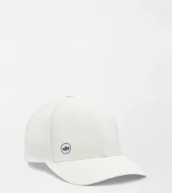 Fashion Peter Millar Off-Set Crown Performance Hat White