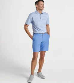 Hot Peter Millar Olson Performance Jersey Polo BONDI BLUE