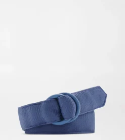 Clearance Peter Millar Performance O-Ring Belt Navy