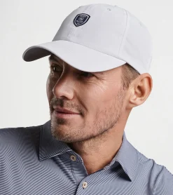 Discount Peter Millar Crown Crest Performance Hat White