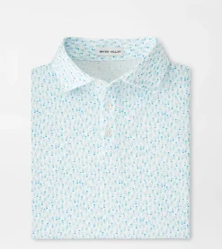 Discount Peter Millar Pilot Mill Fleet Short-Sleeve Polo Cape Blue