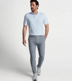 Clearance Peter Millar Prohibition Performance Jersey Polo White