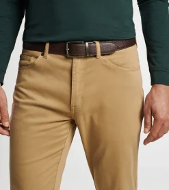 Fashion Peter Millar Reversible Leather Belt Black/Brown