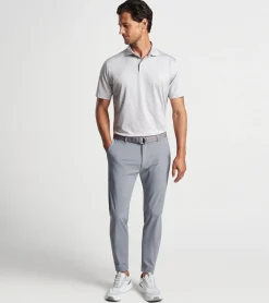 Outlet Peter Millar Riviera Performance Jersey Polo British Grey