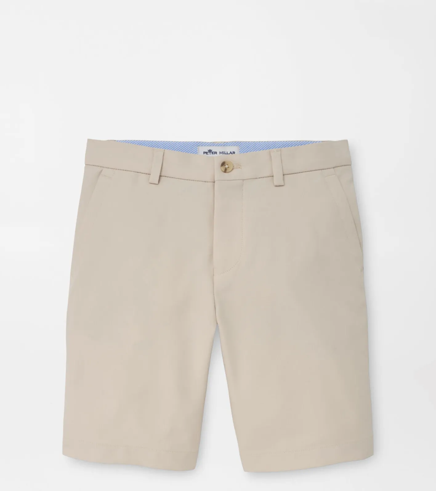 New Peter Millar Salem Youth Performance Short British Grey