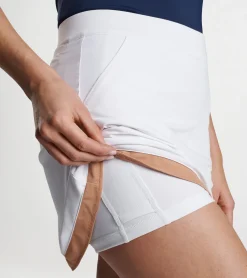 Discount Peter Millar Sally Trim Skort STORM