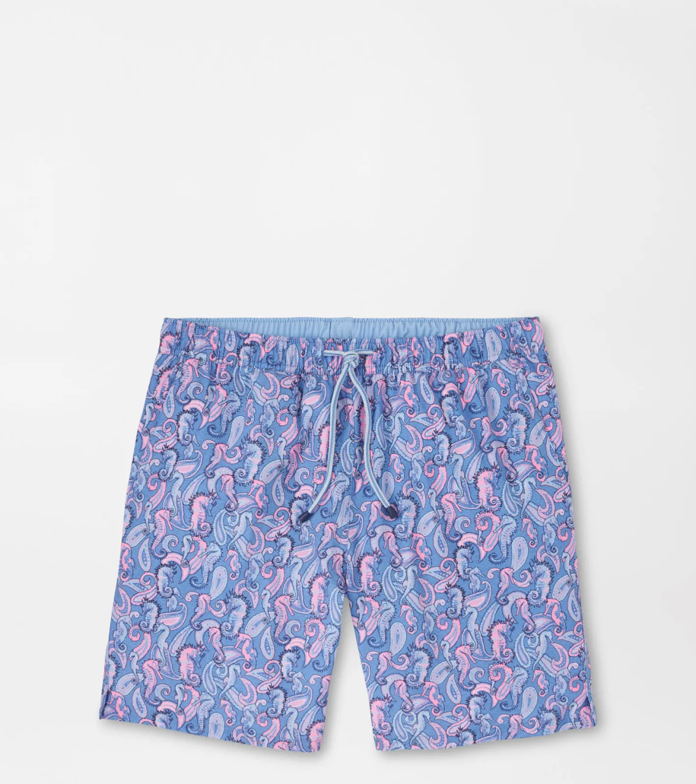 Fashion Peter Millar Seahorse Paisley Swim Trunk MARITIME