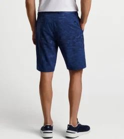 Best Peter Millar Shackleford Camo Performance Hybrid Short Black