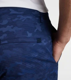 Best Peter Millar Shackleford Camo Performance Hybrid Short Black