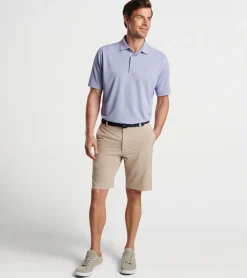Clearance Peter Millar Shackleford Performance Hybrid Short Sand