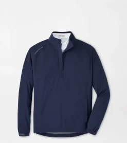 Discount Peter Millar Shield Half-Zip Rain Shell Navy