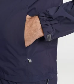 Discount Peter Millar Shield Half-Zip Rain Shell Navy