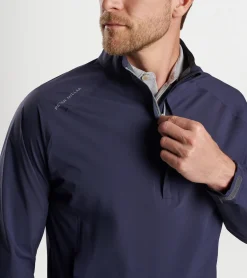 Discount Peter Millar Shield Half-Zip Rain Shell Navy