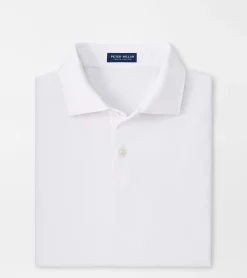 Discount Peter Millar Solid Performance Jersey Polo Navy