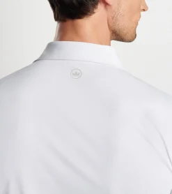 Discount Peter Millar Solid Performance Jersey Polo Navy