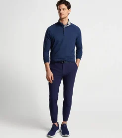Best Peter Millar Stealth Performance Quarter-Zip Blue Frost