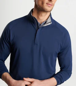 Best Peter Millar Stealth Performance Quarter-Zip Blue Frost