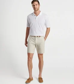 Best Peter Millar Sunrise Piqu&eacute; Polo CLOUD