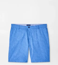 Outlet Peter Millar Surge Trellis Performance Short Regatta Blue