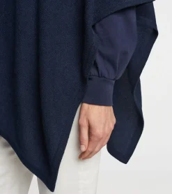 New Peter Millar The Essential Cashmere Poncho Camel