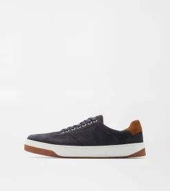 Clearance Peter Millar Vantage Suede Sneaker Gale Grey