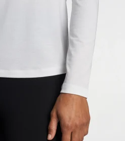 Sale Peter Millar Vinyasa Performance Long-Sleeve T-Shirt White