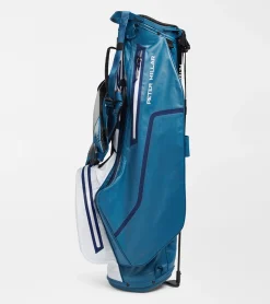 New Peter Millar Waterproof Golf Bag JEWEL BLUE