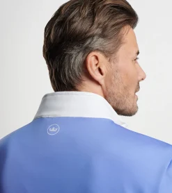 New Peter Millar Weld Elite Hybrid Half-Zip White