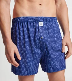 Clearance Peter Millar Whiskey Sour Performance Boxer Short Sport Navy