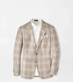 Online Peter Millar Willard Plaid Soft Jacket Khaki