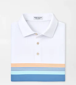 Online Peter Millar Windham Performance Jersey Polo White