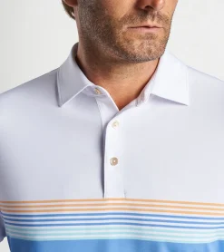 Online Peter Millar Windham Performance Jersey Polo White